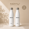 Pack Duo NOYU 2 Bouteilles Isothermes 17oz — insulated stainless bottles duo cadeau