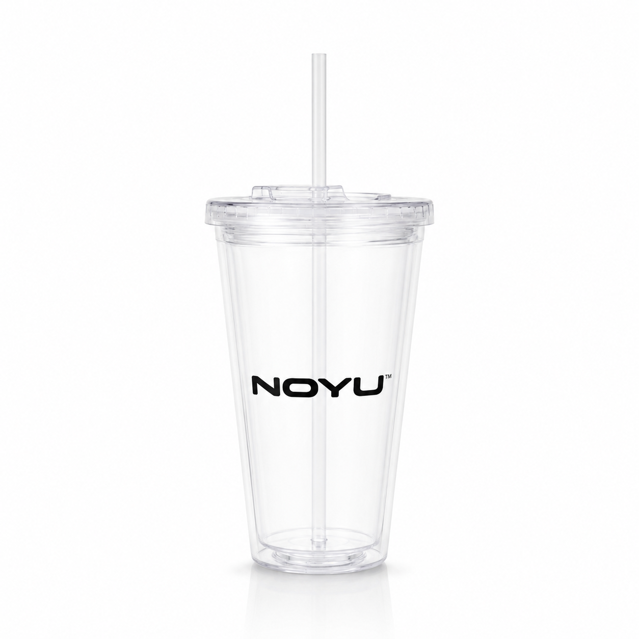 Gobelet Iced Coffee NOYU 16oz vue lifestyle — reusable iced cup matcha glacé summer aesthetic